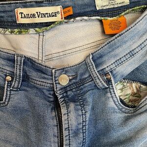 Tailor Vintage Blue Slim Fit Jeans